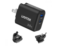 Unitek Ładowarka sieciowa GaN 35W USB-C USB-A - 1314870 - zdjęcie 1